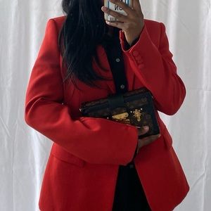 Givenchy Red Blazer 42